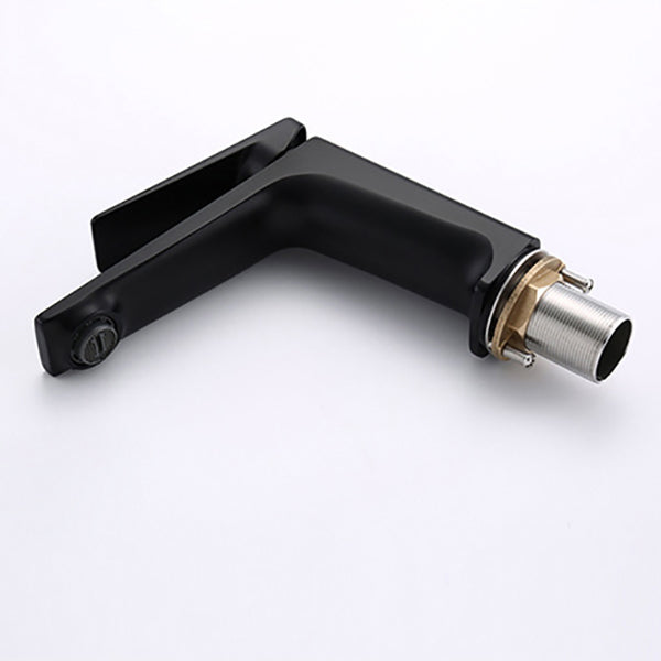 Kalsten | Modern centerset bathroom faucet Solid color copper faucet for the bathroom
