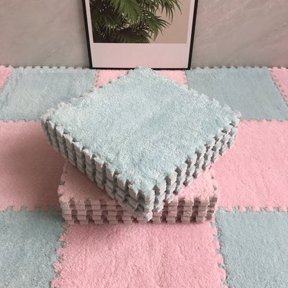 BowLift | Color-Fading-Resistant Carpet Tile Solid Interlocking Carpet Tile