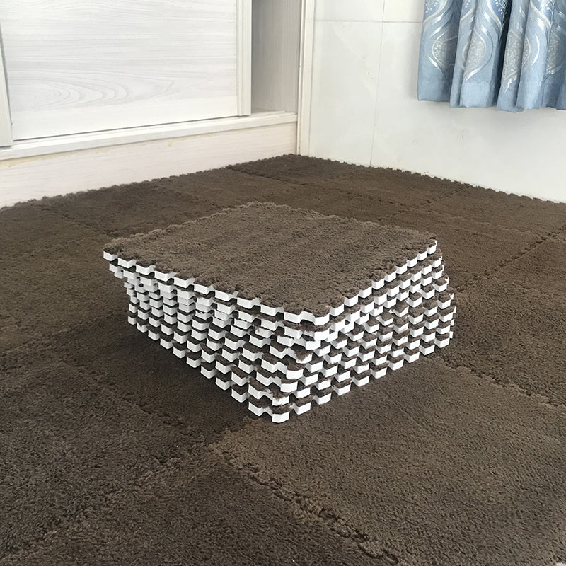 BowLift | Color-Fading-Resistant Carpet Tile Solid Interlocking Carpet Tile