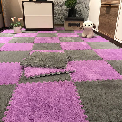 BowLift | Color-Fading-Resistant Carpet Tile Solid Interlocking Carpet Tile