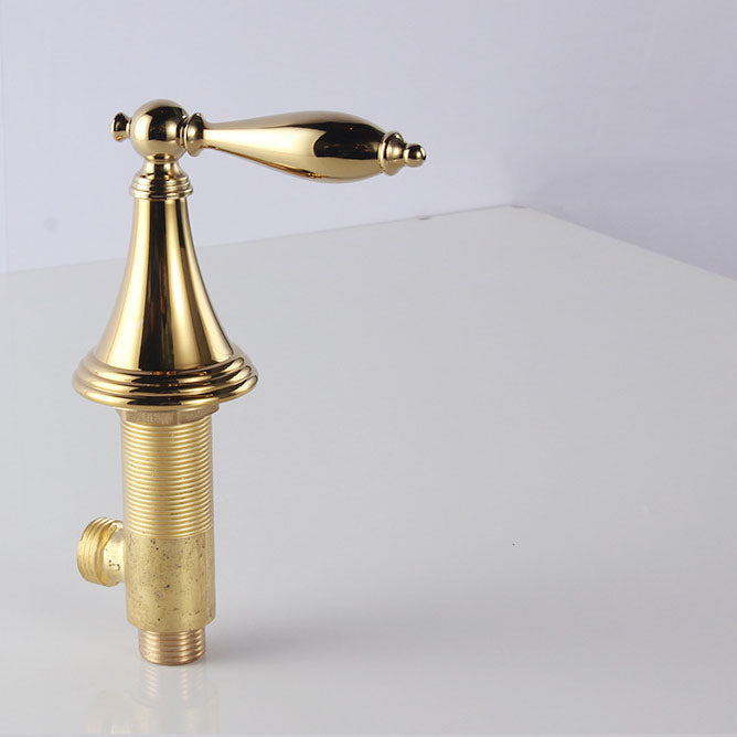 Kalsten | Modern widespread sink faucet Simple bathroom double handle faucet with lever handle