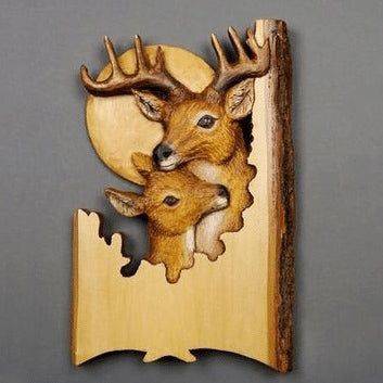 Frendorf | Animal Carving Craft Wall Decoration