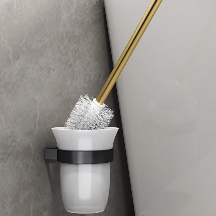 Kalsten | Black & Brass Bathroom Set Modern Style Bathroom Accessories As Individual Piece Or As Set