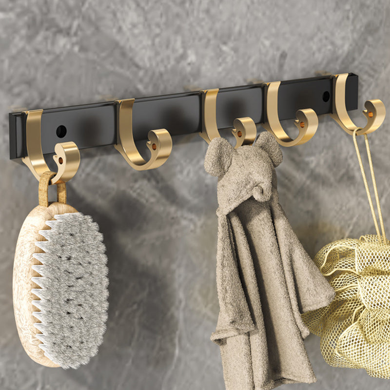 Kalsten | Black & Brass Bathroom Set Modern Style Bathroom Accessories As Individual Piece Or As Set