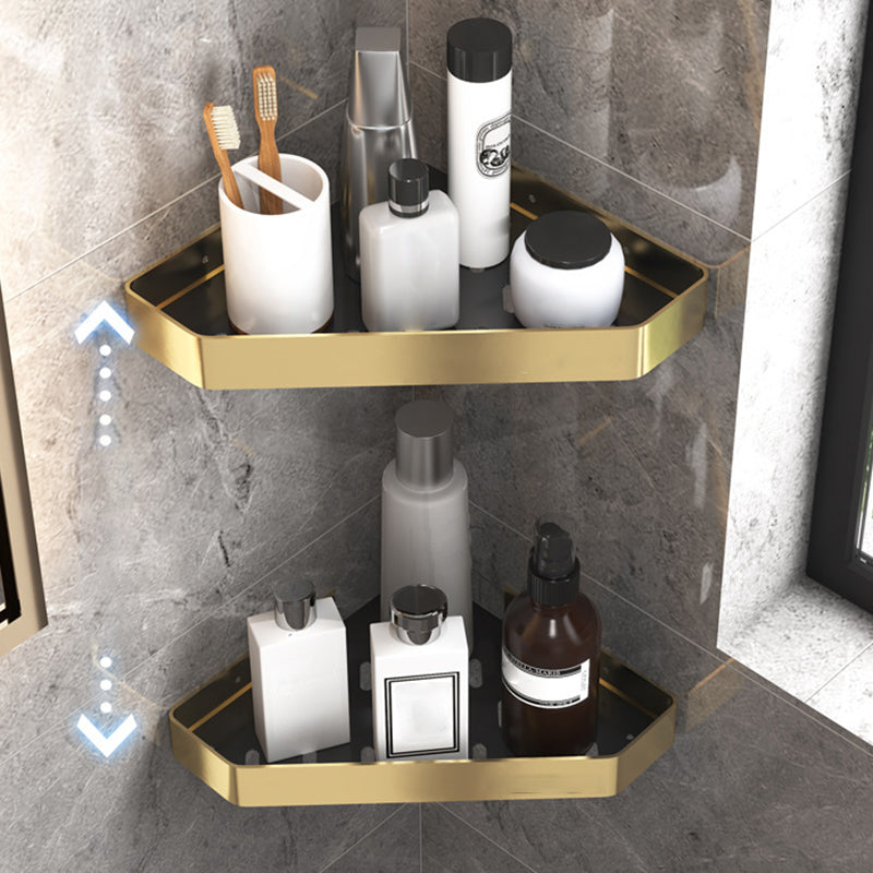 Kalsten | Black & Brass Bathroom Set Modern Style Bathroom Accessories As Individual Piece Or As Set