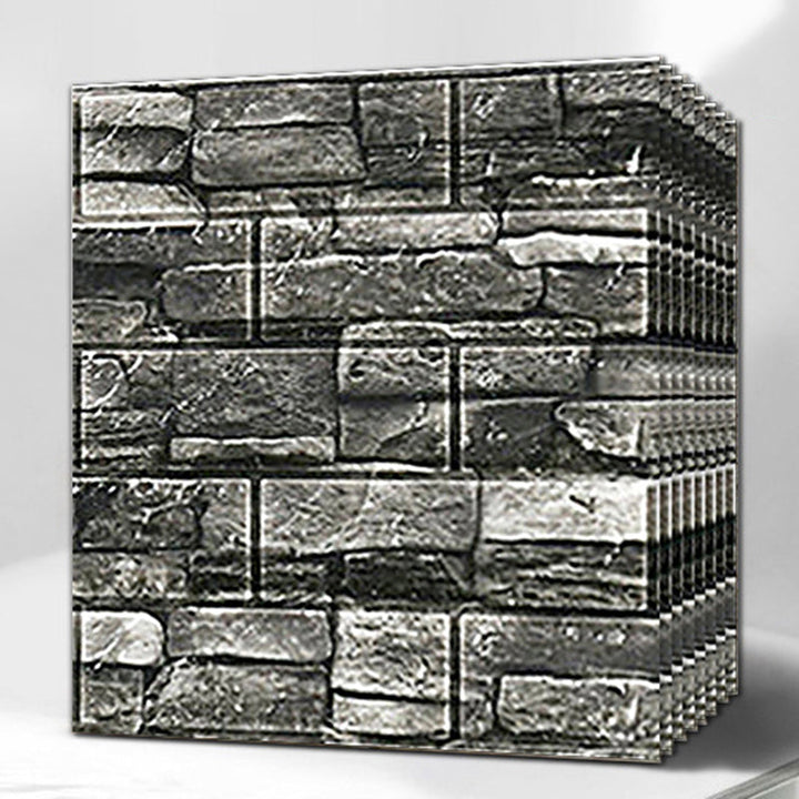 Kalsten | PVC Wall Cladding Smooth Wall Interior 3D Living Room Panels Set of 2