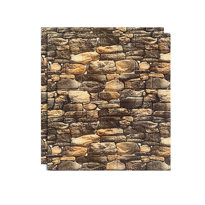 Kalsten | PVC Wall Cladding Smooth Wall Interior 3D Living Room Panels Set of 2