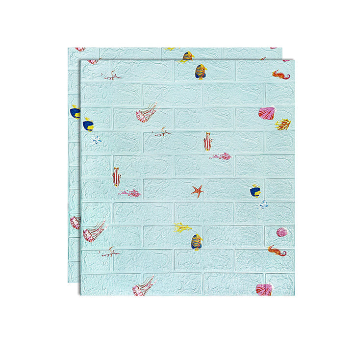 Kalsten | PVC Wall Cladding Smooth Wall Interior 3D Living Room Panels Set of 2