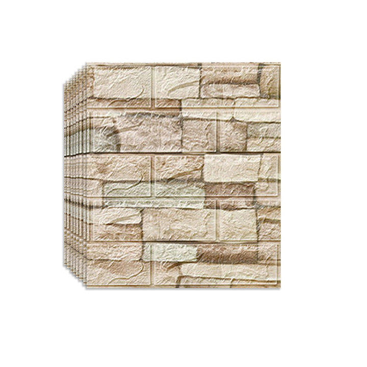 Kalsten | PVC Wall Cladding Smooth Wall Interior 3D Living Room Panels Set of 2