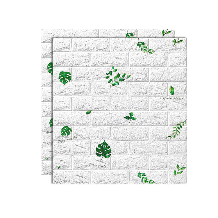 Kalsten | PVC Wall Cladding Smooth Wall Interior 3D Living Room Panels Set of 2