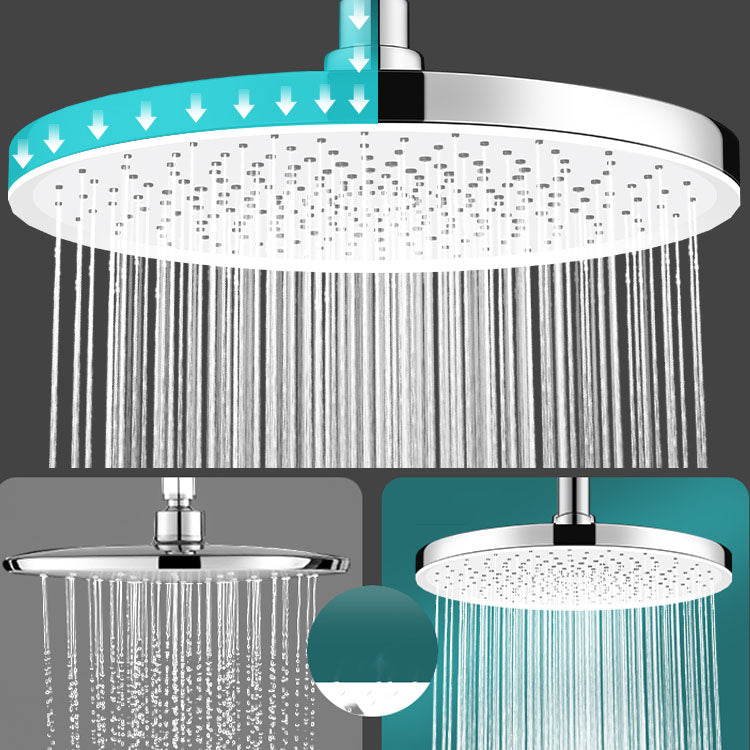 Kalsten | Round Fixed Shower Head High Flow Aerated Wall Mount Shower Head