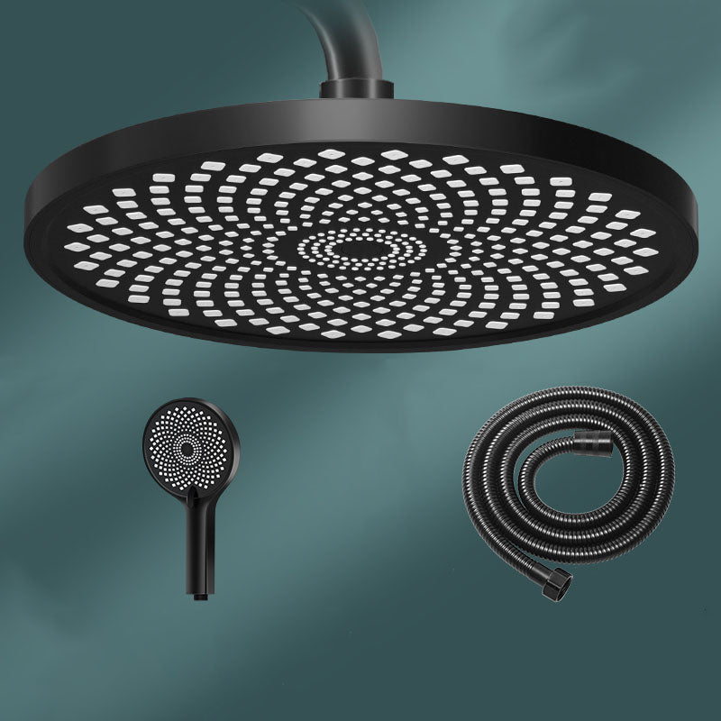 Kalsten | Round Fixed Shower Head High Flow Aerated Wall Mount Shower Head