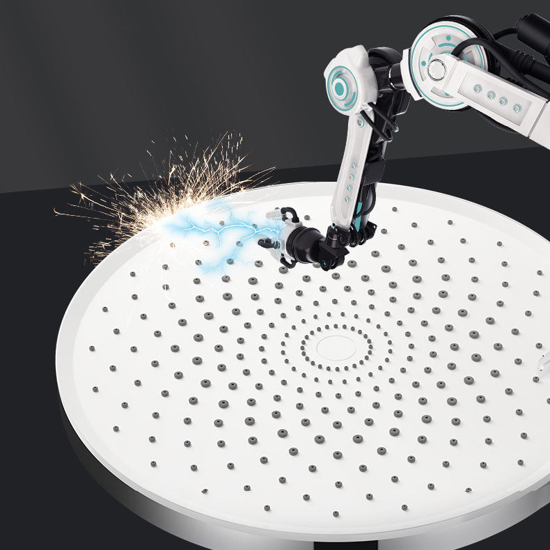 Kalsten | Round Fixed Shower Head High Flow Aerated Wall Mount Shower Head