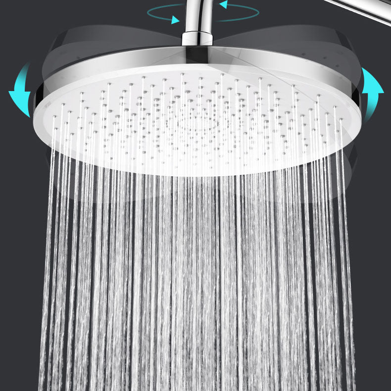 Kalsten | Round Fixed Shower Head High Flow Aerated Wall Mount Shower Head