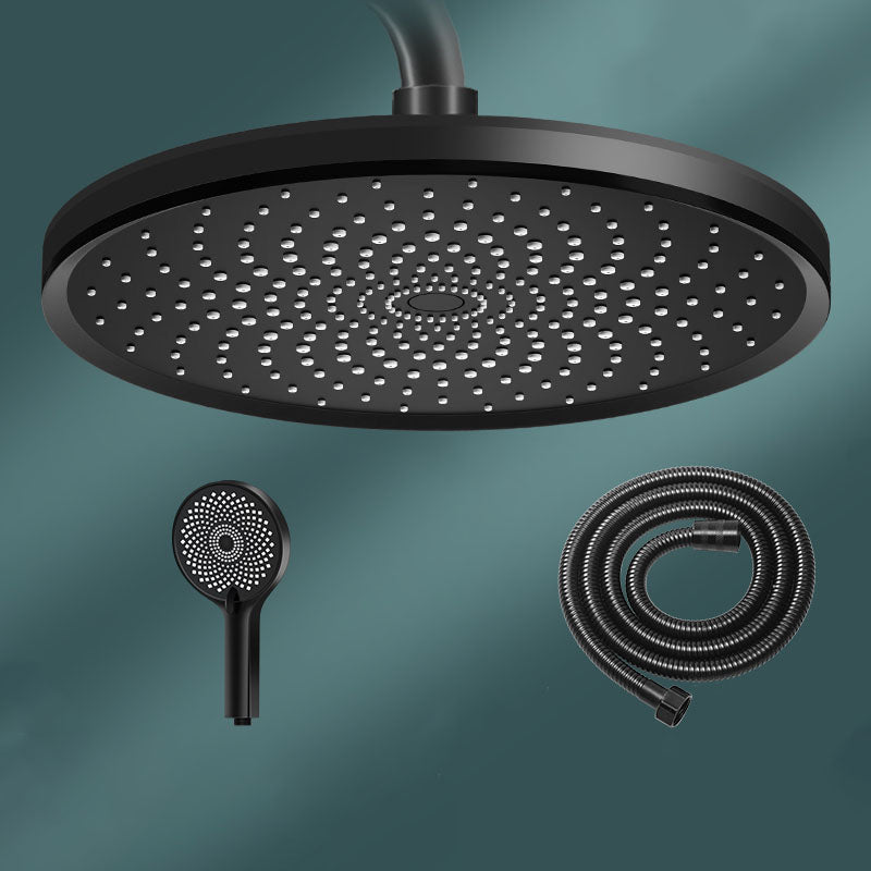 Kalsten | Round Fixed Shower Head High Flow Aerated Wall Mount Shower Head