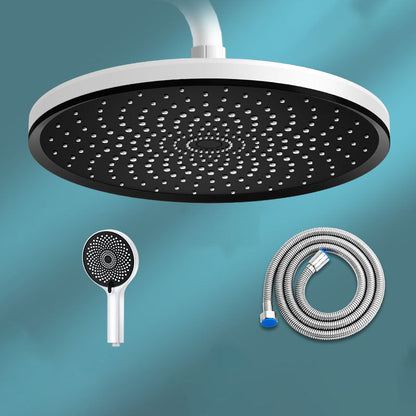BowLift | Round Fixed Shower Head High Flow Aerated Wall Mount Shower Head