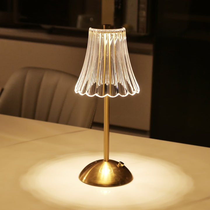 Crystaluxe Lamp - LED Crystal Table Lamp with Touch Function Kalsten