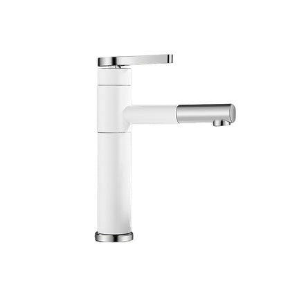 BowLift | Lever handle faucet Glam Style with swivel spout for the bathroom