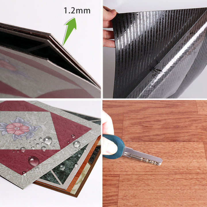 Kalsten | Peel and Stick PVC Flooring Matt Vinyl Flooring with Stone Look