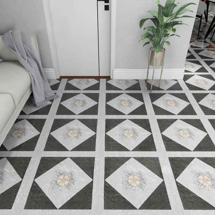 Kalsten | Peel and Stick PVC Flooring Matt Vinyl Flooring with Stone Look