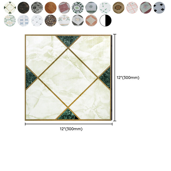 Kalsten | Peel and Stick PVC Flooring Matt Vinyl Flooring with Stone Look