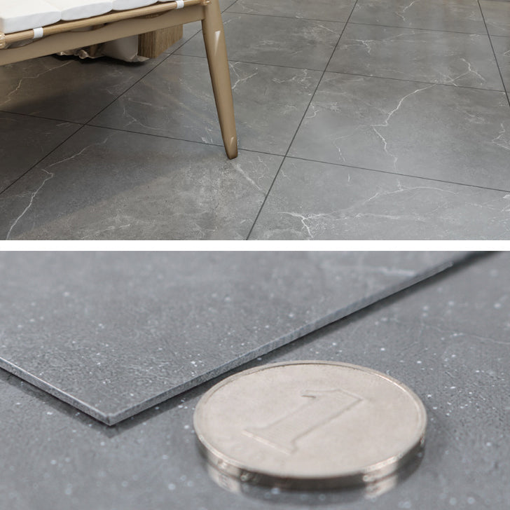 Kalsten | Peel and Stick Vinyl Floor Low Gloss Vinyl Floor with Marble Look