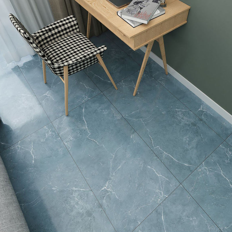 Kalsten | Peel and Stick Vinyl Floor Low Gloss Vinyl Floor with Marble Look