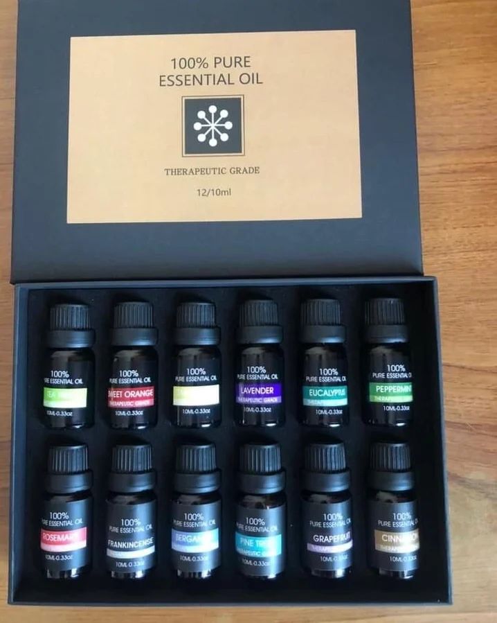 Kalsten | Set Of 12 Pure Essential Oils Gift Set