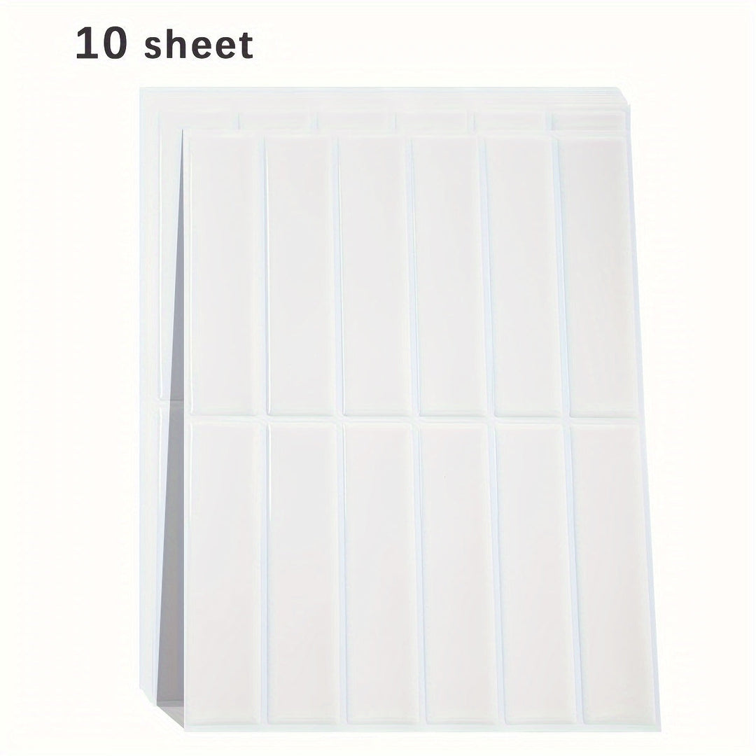 Self-adhesive 3D Wall Tile Panels for Kitchen and Bathroom | Kalsten