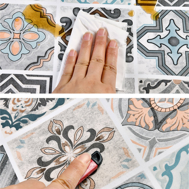 Peel & Stick Vinyl Plank Flooring