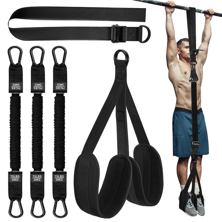 Pull-up assistance band with double foot system | Kalsten