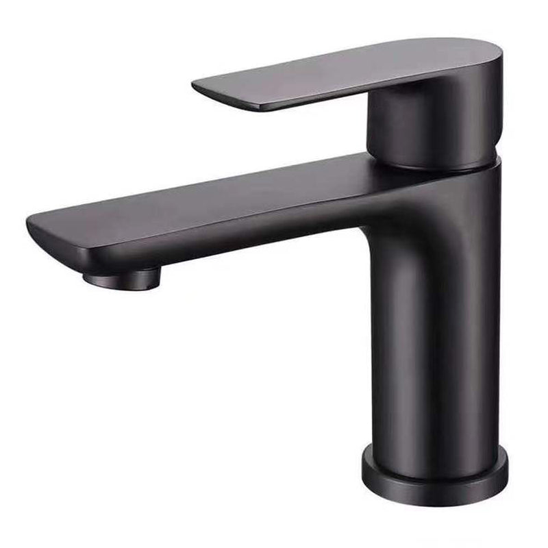 Modern Copper Single-Handle Low Arc Vessel Faucet for Home