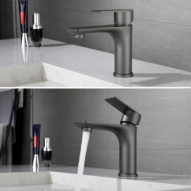 Kalsten | Modern Vessel Faucet Copper Single Handle Low Arc Vessel Faucet for Home