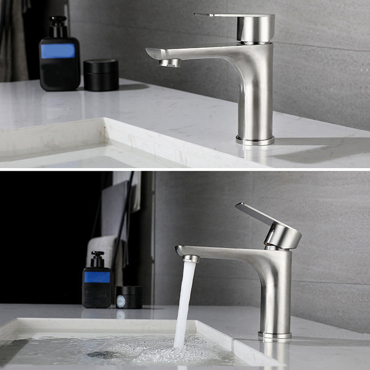 Kalsten | Modern Vessel Faucet Copper Single Handle Low Arc Vessel Faucet for Home
