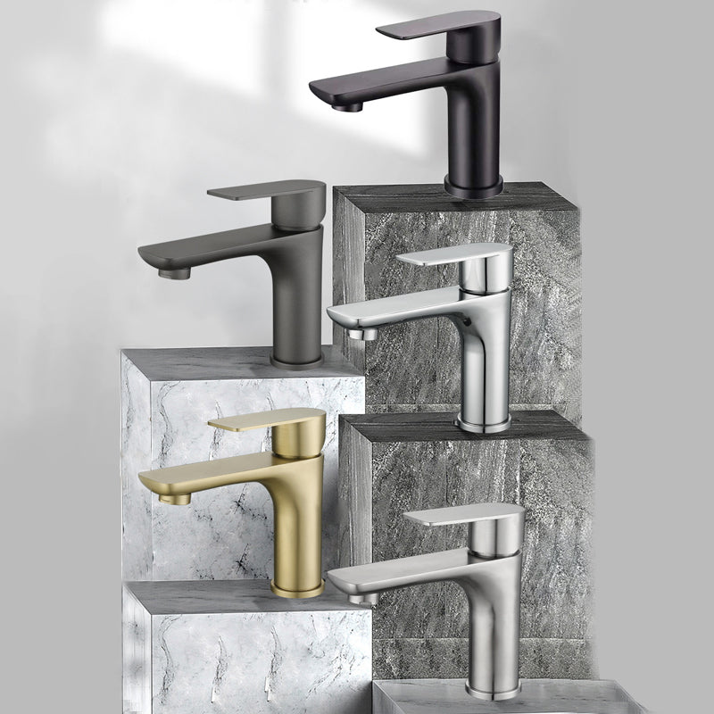 Kalsten | Modern Vessel Faucet Copper Single Handle Low Arc Vessel Faucet for Home