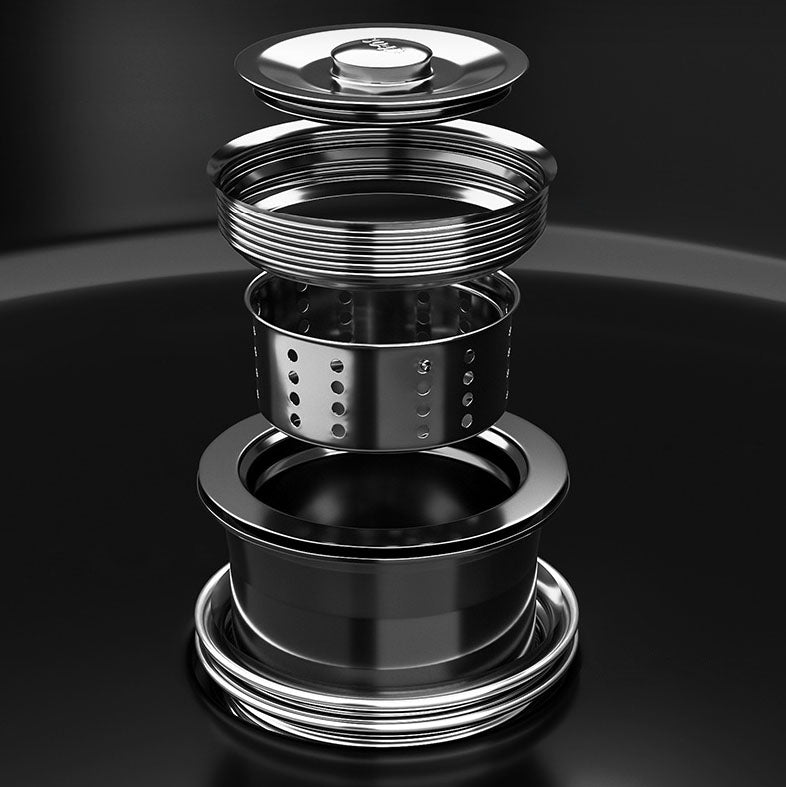 Kalsten | Contemporary Style Round Kitchen Sink Stainless Steel Kitchen Sink