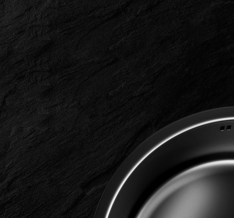 Kalsten | Contemporary Style Round Kitchen Sink Stainless Steel Kitchen Sink