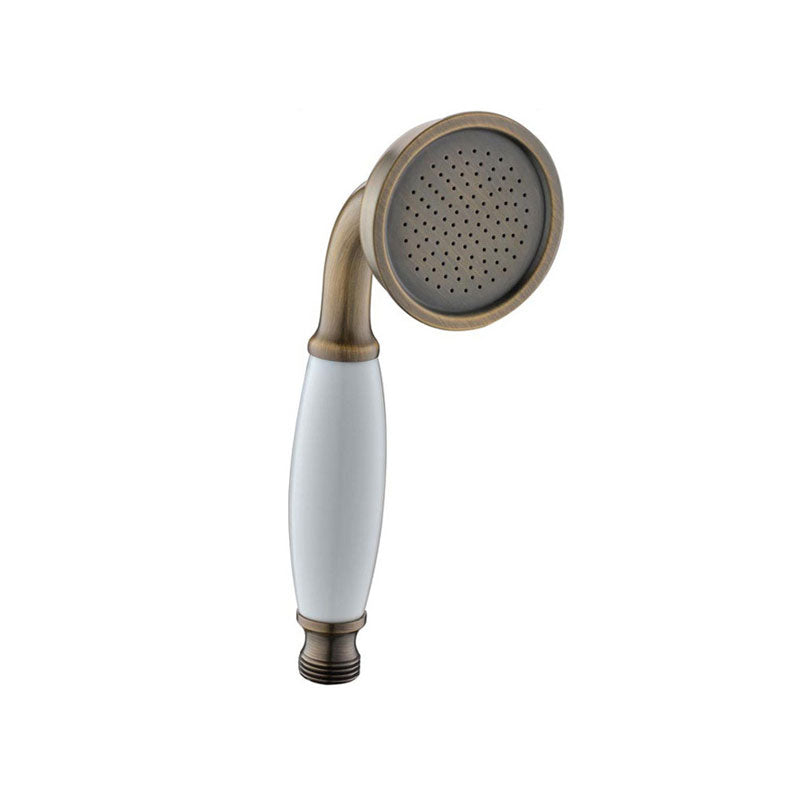 BowLift | All-Copper Single-Function Handheld Showerhead European Style Antique Rain Showerhead