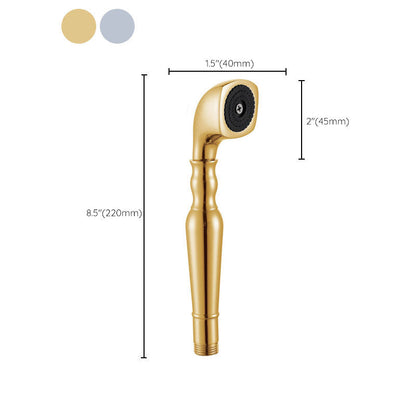 BowLift | All-Copper Single-Function Handheld Showerhead European Style Antique Rain Showerhead