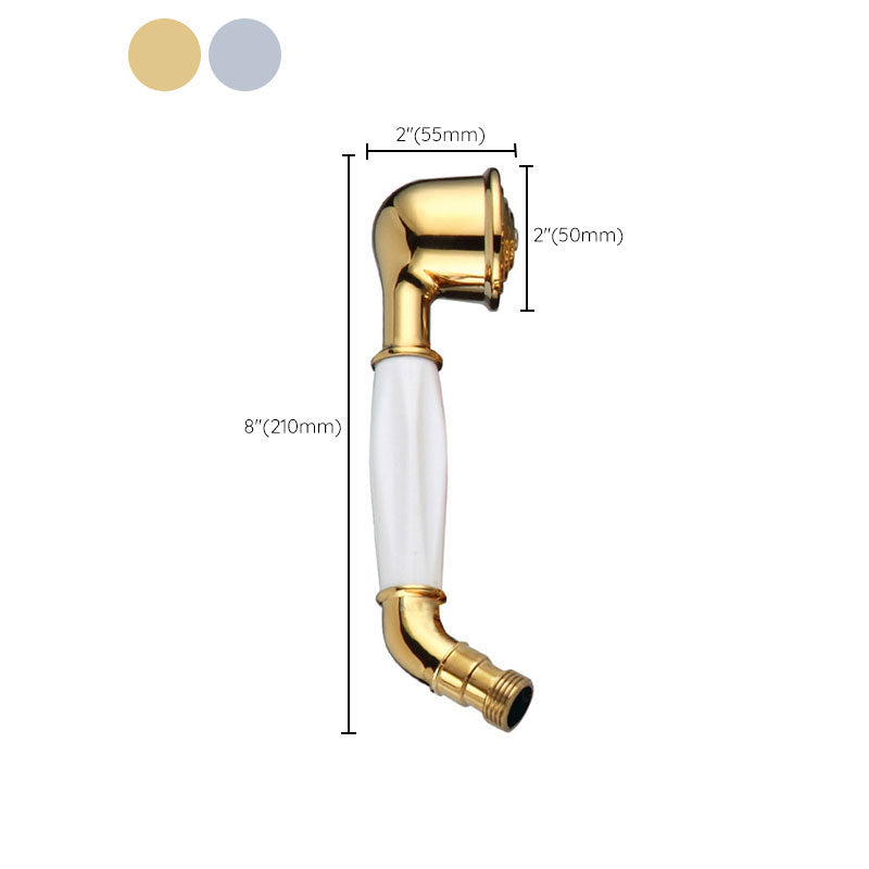 BowLift | All-Copper Single-Function Handheld Showerhead European Style Antique Rain Showerhead