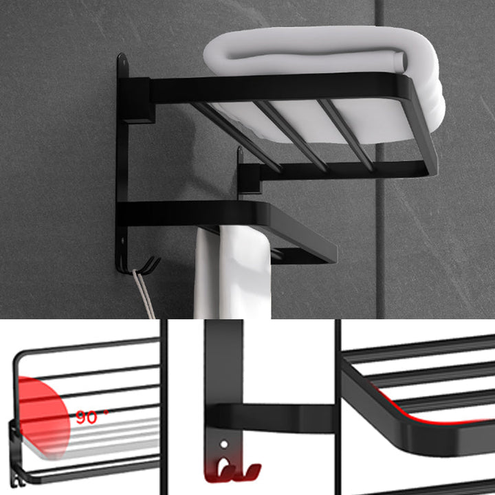Kalsten | Black modern bathroom accessory set stainless steel bathroom fittings