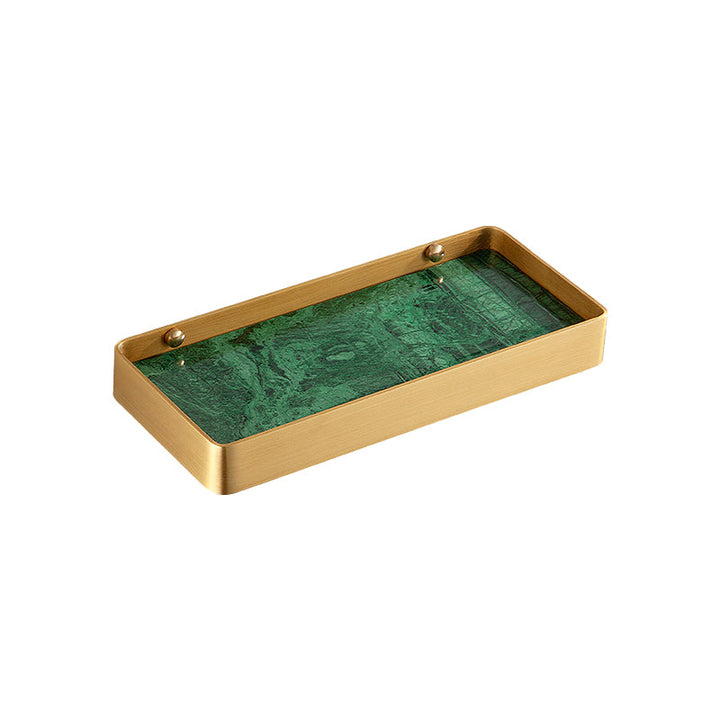 Kalsten | Golden Bath Hardware Set Brass & Marble Bathroom Accessories Set