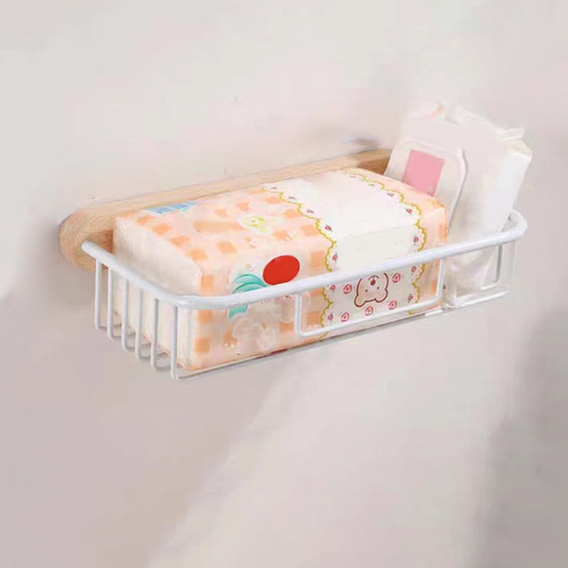 BowLift | White Bathroom Set Solid Wood & Aluminium Bathroom Accessories individually or as a set