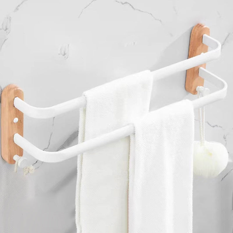 BowLift | White Bathroom Set Solid Wood & Aluminium Bathroom Accessories individually or as a set