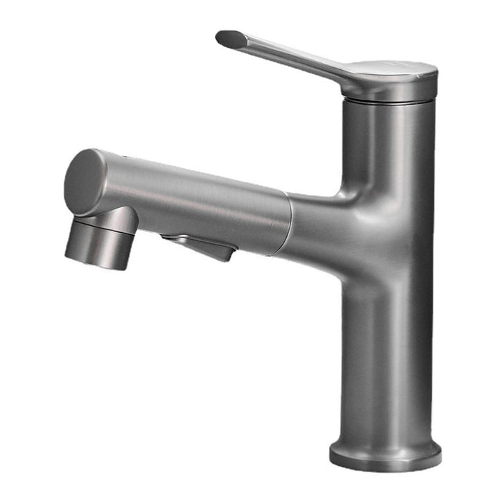 Kalsten | Contemporary sink faucet pull-out basin tap with lever handle