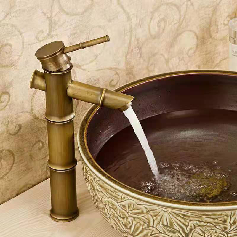 BowLift | Round Single Handle Faucet Country Style Sink Mixer