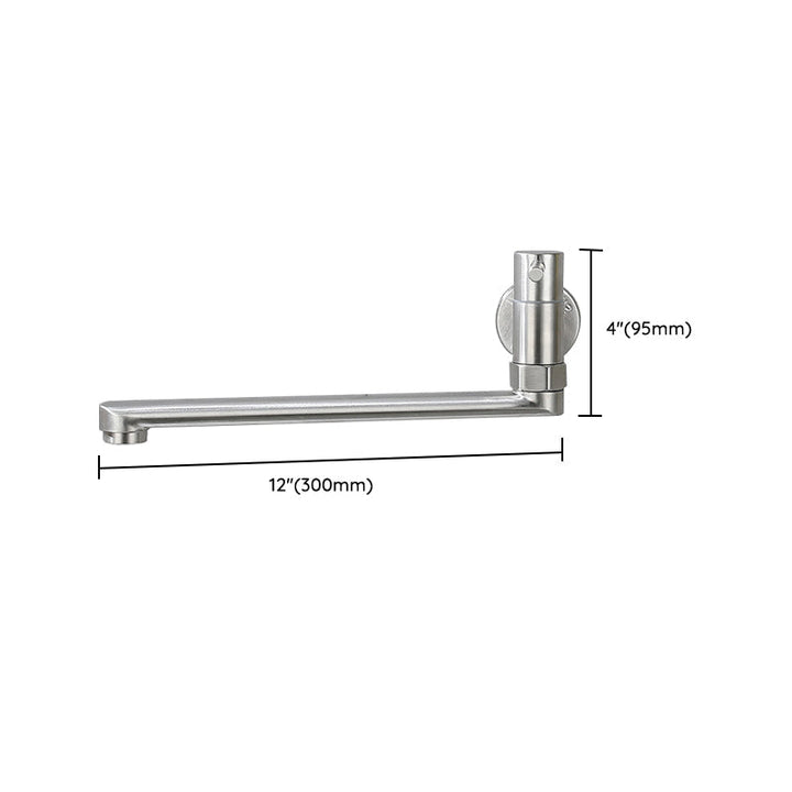 Kalsten | Kitchen faucet pot filling valve single handle swivel stainless steel kitchen faucet