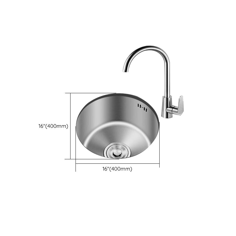 Stainless Steel Kitchen Sink with Strainer