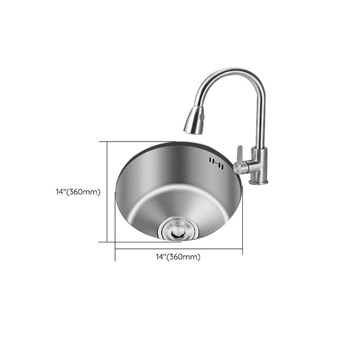 Stainless Steel Kitchen Sink with Strainer