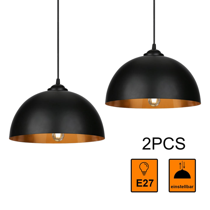 Retro Metal Lampshade 2 Pieces | Kalsten